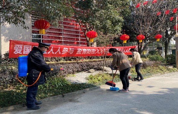 土地公司開展“鞏固愛衛(wèi)健康小環(huán)境，筑牢疫情防控大防線”愛國衛(wèi)生主題活動